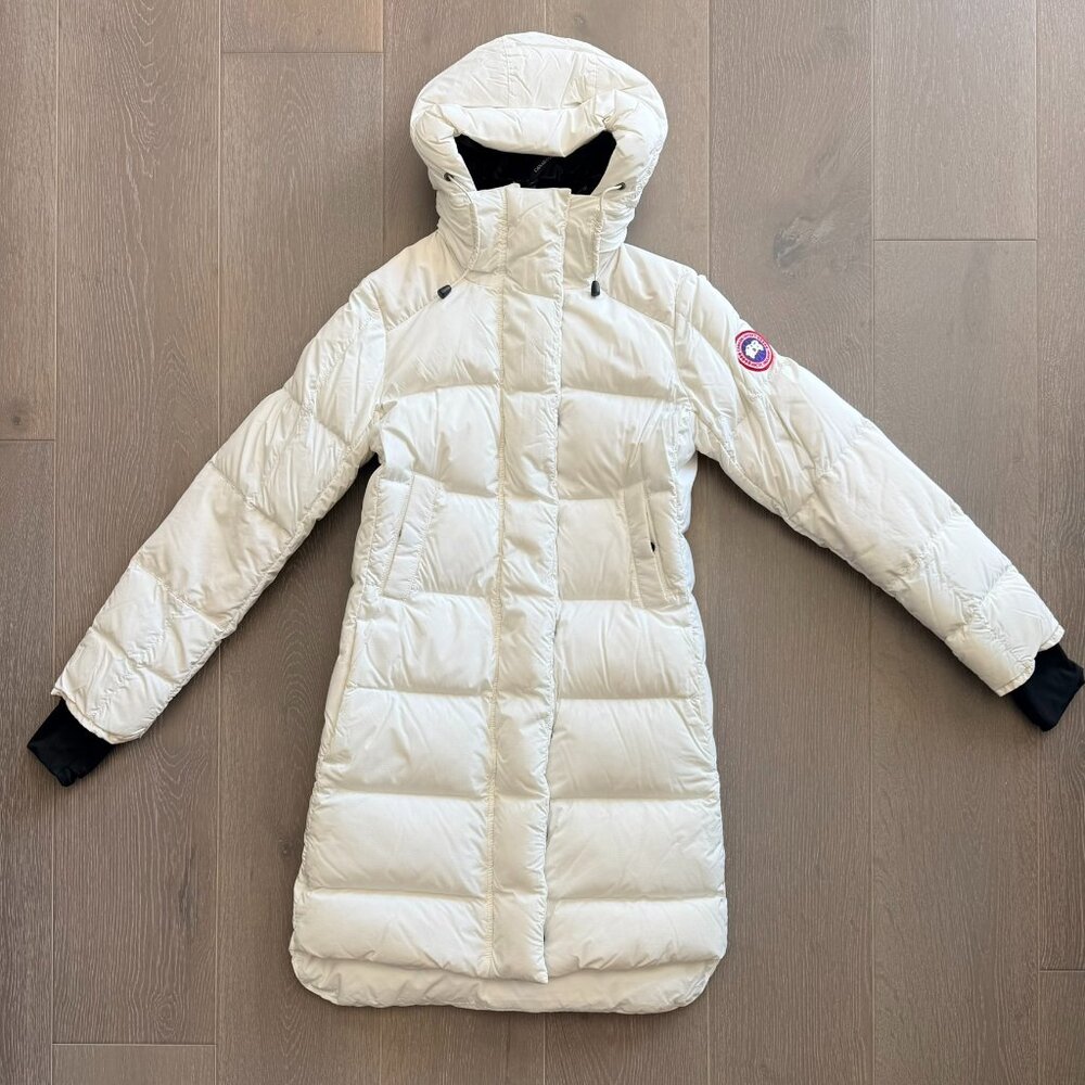 Genuine Canada Goose Alliston Coat in North Star White Sz XS